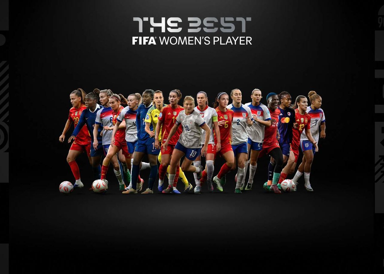 FIFA年度最佳女足球员候选：邦马蒂领衔，凯利、鲁索在列