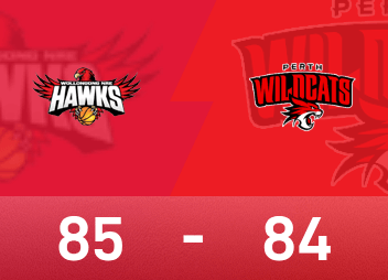 NBL战报：哈维24分8助，麦基罚篮最后一投，老鹰85-84险胜野猫
